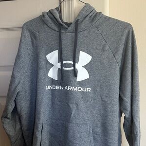 Under Armour Heather Gray hoodie - never worn